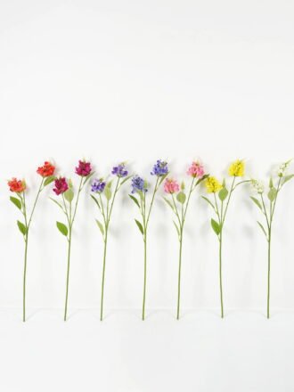 Artificial Flower 18*18*72cm Snapdragons *3 single stem GS-53623050-R2 Single Flowers 3,000+ sqm showroom with thousands of artificial flowers, plants & trees ready for global sourcing.