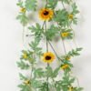 Artificial Flower 20*137cm Sunflower *10 garland GS-64423001-Y1 Leaves&Sprays&Foliages YeahFlower is one of Chinese leading OEM manufacturers and exporters , supplying the silk flowers, wholesale artificial trees