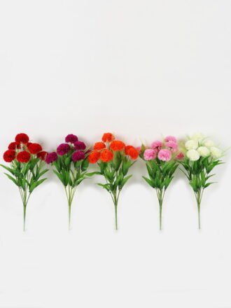 Artificial Flower 25*25*40cm Bolocephalus *7 bush GS-69723001 Flowers Bush YeahFlower is one of Chinese leading OEM manufacturers and exporters , supplying the silk flowers, wholesale artificial trees
