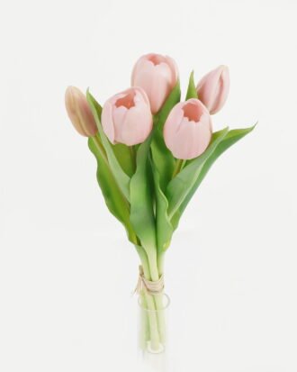 Artificial Flower 14*14*31cm Tulip *5 bundle GS-24523007-P1 Bouquet YeahFlower is one of Chinese leading OEM manufacturers and exporters , supplying the silk flowers, wholesale artificial trees