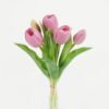 Artificial Flower 14*14*31cm Tulip *5 bundle GS-24523007-Z1 Bouquet YeahFlower is one of Chinese leading OEM manufacturers and exporters , supplying the silk flowers, wholesale artificial trees