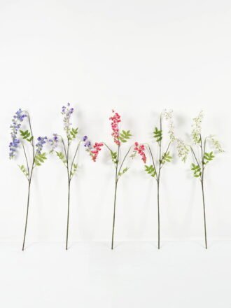Artificial Flower 15*15*70cm Clematis *2 single stem GS-53623023-W1 Single Flowers 3,000+ sqm showroom with thousands of artificial flowers, plants & trees ready for global sourcing.