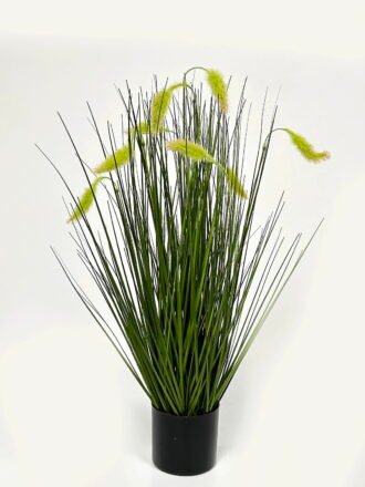 Artificial Grass 40*40*83cm leaf flower *10 in PP pot GS-61923009-Y1 Grass&PLANT 3,000+ sqm showroom with thousands of artificial flowers, plants & trees ready for global sourcing.