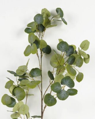 Artificial Plant 14.75*14.75*50.25″ Eucalyptus leaf single stem GS-25823003 Leaves&Sprays&Foliages YeahFlower is one of Chinese leading OEM manufacturers and exporters , supplying the silk flowers, wholesale artificial trees