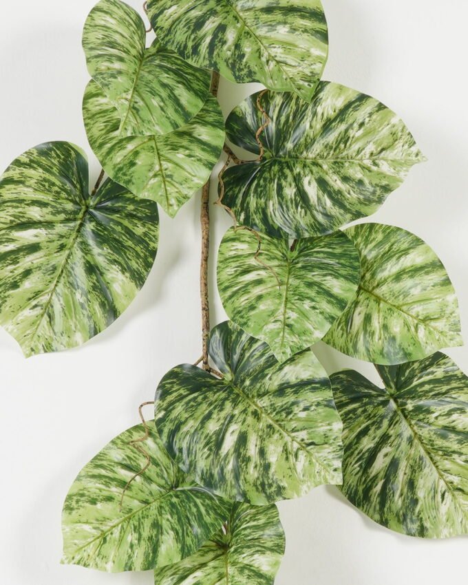 Artificial Plant 40*97cm Arum vine *3 hanging/lvs 12 GS-64023005 Leaves&Sprays&Foliages YeahFlower is one of Chinese leading OEM manufacturers and exporters , supplying the silk flowers, wholesale artificial trees