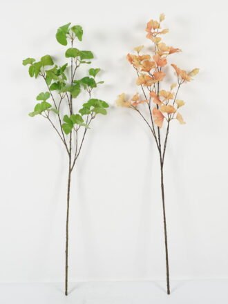 Artificial Plant 35*35*113cm Ginkgo leaf *3 single stem GS-53623041-Y1 Leaves&Sprays&Foliages 3,000+ sqm showroom with thousands of artificial flowers, plants & trees ready for global sourcing.