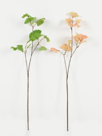 Artificial Plant 20*20*76cm Ginkgo leaf *3 single stem GS-53623042-G1 Leaves&Sprays&Foliages 3,000+ sqm showroom with thousands of artificial flowers, plants & trees ready for global sourcing.