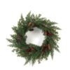 Artificial Plant 60*60cm Red fruit&Pinecone wreath GS-54023022 Christmas Item YeahFlower is one of Chinese leading OEM manufacturers and exporters , supplying the silk flowers, wholesale artificial trees