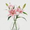 Artificial Table Plants 35cm Lily*3 in the glass GS-06923004-P1 Potted Flowers&Plants YeahFlower is one of Chinese leading OEM manufacturers and exporters , supplying the silk flowers, wholesale artificial trees