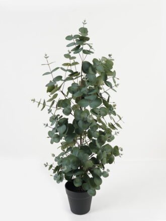 Artificial Table Plants 25*25*54cm Eucalyptus Leaf in pot GS-70123036 Potted Flowers&Plants 3,000+ sqm showroom with thousands of artificial flowers, plants & trees ready for global sourcing.