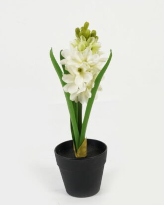 Artificial Table Plants 8*8*22cm Hyacinth in Plastic pot GS-03320198 Potted Flowers&Plants YeahFlower is one of Chinese leading OEM manufacturers and exporters , supplying the silk flowers, wholesale artificial trees