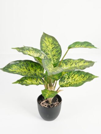 Artificial Table Plants 28*28*36cm Leaf in PP pot/14 lvs GS-70223010 Potted Flowers&Plants 3,000+ sqm showroom with thousands of artificial flowers, plants & trees ready for global sourcing.