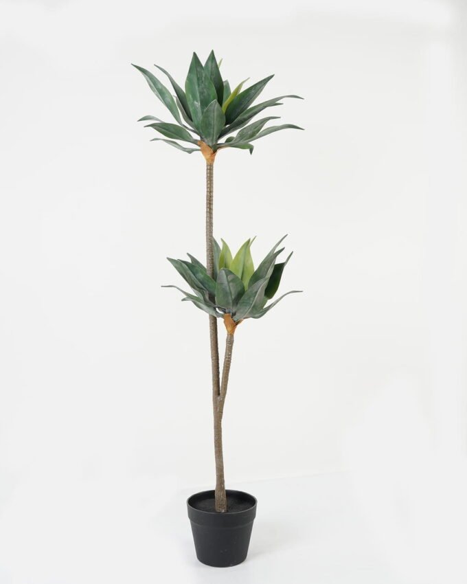 Artificial Tree 128cm Maguey *2 in PP pot real touch/39 lvs GS-41923002 Tree&Plant YeahFlower is one of Chinese leading OEM manufacturers and exporters , supplying the silk flowers, wholesale artificial trees