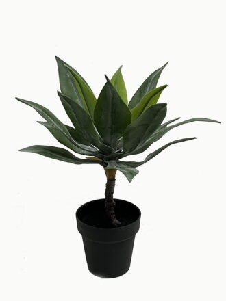 Artificial Tree 50cm Maguey in PP pot real touch/18 lvs GS-41923011 Tree&Plant 3,000+ sqm showroom with thousands of artificial flowers, plants & trees ready for global sourcing.