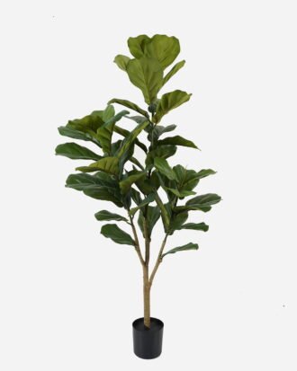 Artificial Tree 57*57*119cm Ficus lyrata *3 in PP pot GS-69423038 Tree&Plant YeahFlower is one of Chinese leading OEM manufacturers and exporters , supplying the silk flowers, wholesale artificial trees
