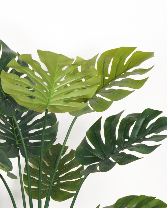 Artificial Tree 104*104*140cm Monstera deliciosa in PP pot/11 lvs GS-67723004 Tree&Plant YeahFlower is one of Chinese leading OEM manufacturers and exporters , supplying the silk flowers, wholesale artificial trees