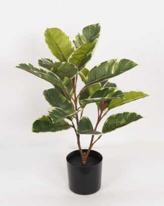 Artificial Tree 46*43*57cm Oak leaf *2 in PP pot GS-69423032 Tree&Plant YeahFlower is one of Chinese leading OEM manufacturers and exporters , supplying the silk flowers, wholesale artificial trees