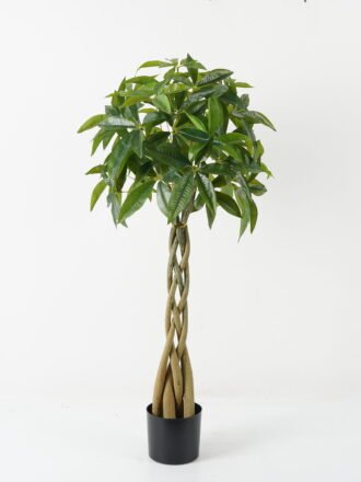 Artificial Tree 46*46*90cm Pachira macrocarpa *4 in PP pot GS-69423009 Tree&Plant 3,000+ sqm showroom with thousands of artificial flowers, plants & trees ready for global sourcing.