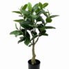 Artificial Tree 48*48*69cm Rubber tree in PP pot/60 lvs GS-46723004 Tree&Plant YeahFlower is one of Chinese leading OEM manufacturers and exporters , supplying the silk flowers, wholesale artificial trees