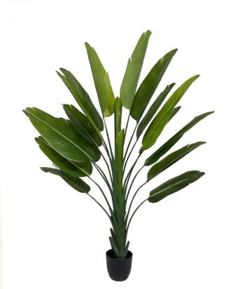 Artificial Tree 90*35*160cm Strelitziaceae *2 in PP pot/18 lvs GS-30423055 Tree&Plant YeahFlower is one of Chinese leading OEM manufacturers and exporters , supplying the silk flowers, wholesale artificial trees