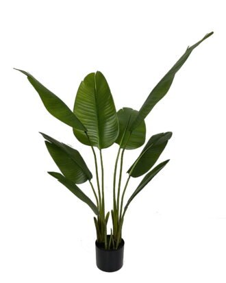 Artificial Tree 45*45*120cm Strelitziaceae *8 in PP pot/8 lvs GS-30423054 Tree&Plant YeahFlower is one of Chinese leading OEM manufacturers and exporters , supplying the silk flowers, wholesale artificial trees