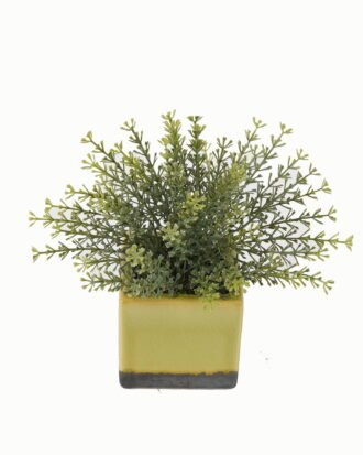 Artificial Table Plants 21*21*20cm Artificial plant in Ceramic pot GS-59123019 Potted Flowers&Plants YeahFlower is one of Chinese leading OEM manufacturers and exporters , supplying the silk flowers, wholesale artificial trees