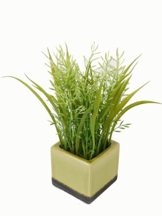 Artificial Table Plants 15*15*17cm Artificial plant in Ceramic pot GS-59123024 Potted Flowers&Plants 3,000+ sqm showroom with thousands of artificial flowers, plants & trees ready for global sourcing.