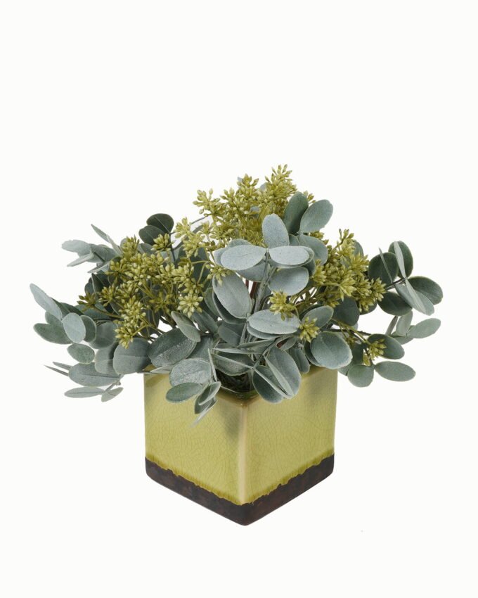 Artificial Table Plants 22*22*22cm Artificial plant in Ceramic pot GS-59123032 Potted Flowers&Plants YeahFlower is one of Chinese leading OEM manufacturers and exporters , supplying the silk flowers, wholesale artificial trees