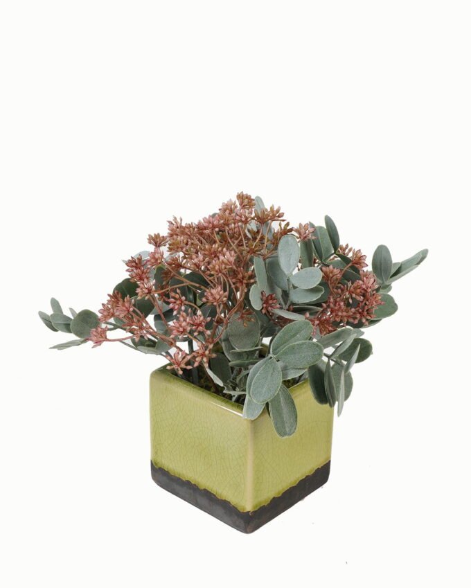 Artificial Table Plants 22*22*22cm Artificial plant in Ceramic pot GS-59123032 Potted Flowers&Plants YeahFlower is one of Chinese leading OEM manufacturers and exporters , supplying the silk flowers, wholesale artificial trees