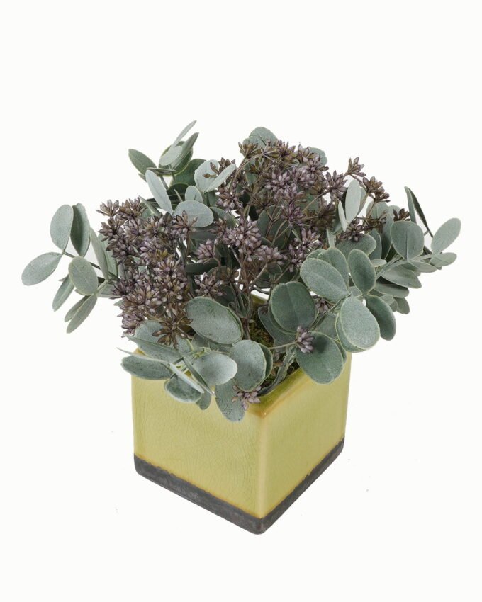 Artificial Table Plants 22*22*22cm Artificial plant in Ceramic pot GS-59123032 Potted Flowers&Plants YeahFlower is one of Chinese leading OEM manufacturers and exporters , supplying the silk flowers, wholesale artificial trees