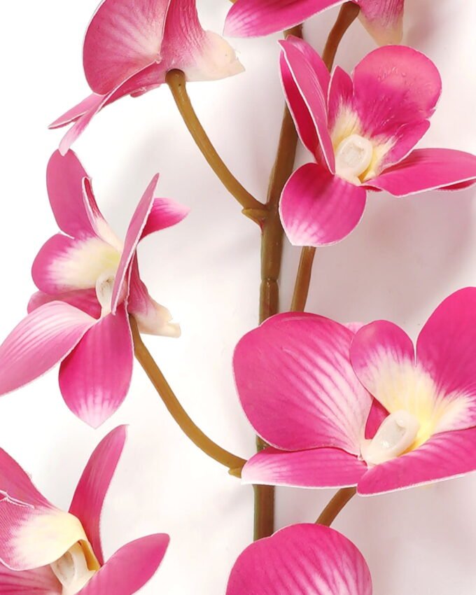 Artificial Flower 11*54cm Dendrobium single stem GS-64923017CONTI Single Flowers YeahFlower is one of Chinese leading OEM manufacturers and exporters , supplying the silk flowers, wholesale artificial trees