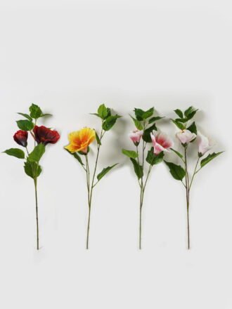 Artificial Flower 23*23*66cm Flower *3 single stem GS-39123014CONTI-P1 Single Flowers 3,000+ sqm showroom with thousands of artificial flowers, plants & trees ready for global sourcing.