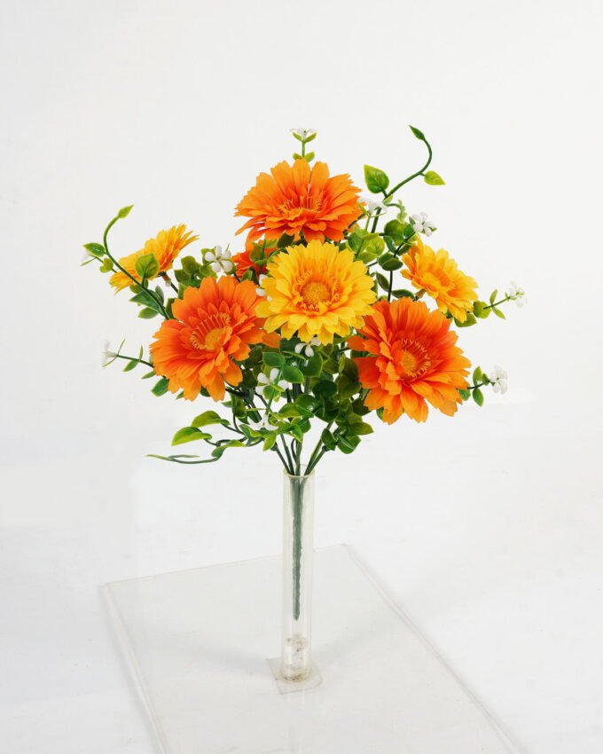 Artificial Flower Gerbera 7 bush GS-36623018CONTI_3 Artificial Flower 22*22*29cm Gerbera *7 bush GS-36623018CONTI Flowers Bush YeahFlower is one of Chinese leading OEM manufacturers and exporters , supplying the silk flowers, wholesale artificial trees