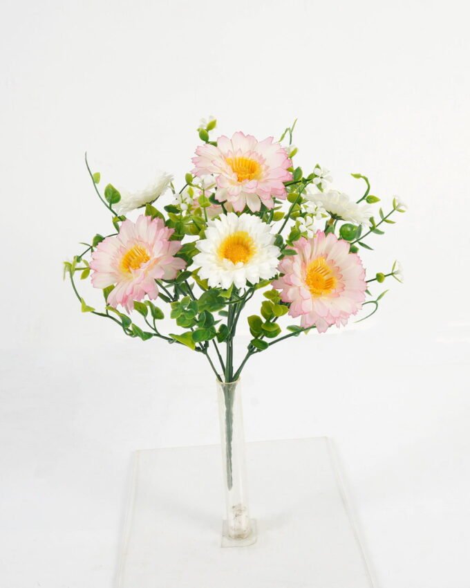 Artificial Flower Gerbera 7 bush GS-36623018CONTI_5 Artificial Flower 22*22*29cm Gerbera *7 bush GS-36623018CONTI Flowers Bush YeahFlower is one of Chinese leading OEM manufacturers and exporters , supplying the silk flowers, wholesale artificial trees