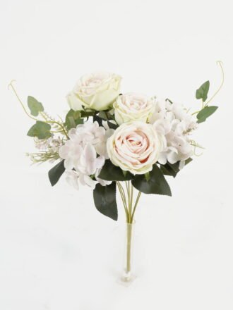 Artificial Flower 30*30*43cm Hydrangea *9 bush GS-57923008-05 Flowers Bush 3,000+ sqm showroom with thousands of artificial flowers, plants & trees ready for global sourcing.