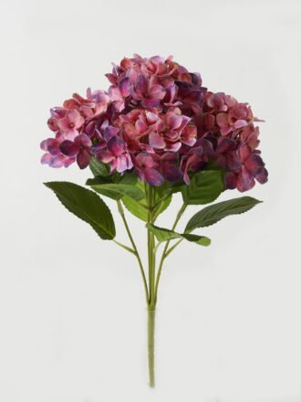 Artificial Flower 30*30*50cm  Hydrangea bush GS-64923015CONTI-Z4 Flowers Bush 3,000+ sqm showroom with thousands of artificial flowers, plants & trees ready for global sourcing.