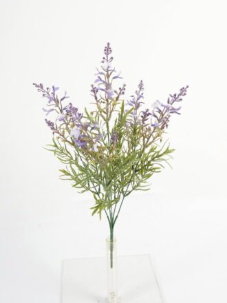 Artificial Flower 18*18*17cm Lavender *6 bush GS-36623012CONTI Flowers Bush 3,000+ sqm showroom with thousands of artificial flowers, plants & trees ready for global sourcing.