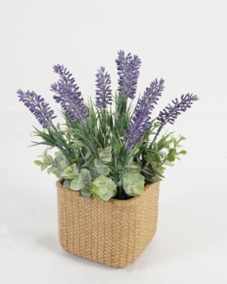Artificial Flower 18*18*25cm Lavender in cement pot GS-03323067 Potted Flowers&Plants YeahFlower is one of Chinese leading OEM manufacturers and exporters , supplying the silk flowers, wholesale artificial trees