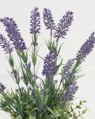 Artificial Flower 21*21*39cm Lavender in cement pot GS-03323071 Potted Flowers&Plants YeahFlower is one of Chinese leading OEM manufacturers and exporters , supplying the silk flowers, wholesale artificial trees