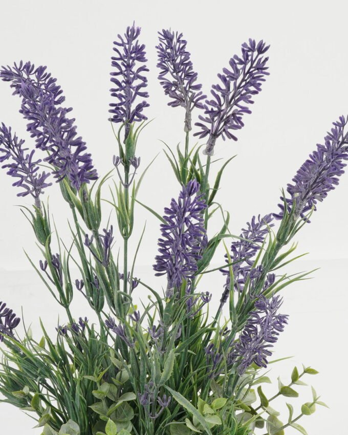 Artificial Flower 21*21*39cm Lavender in cement pot GS-03323071 Potted Flowers&Plants YeahFlower is one of Chinese leading OEM manufacturers and exporters , supplying the silk flowers, wholesale artificial trees
