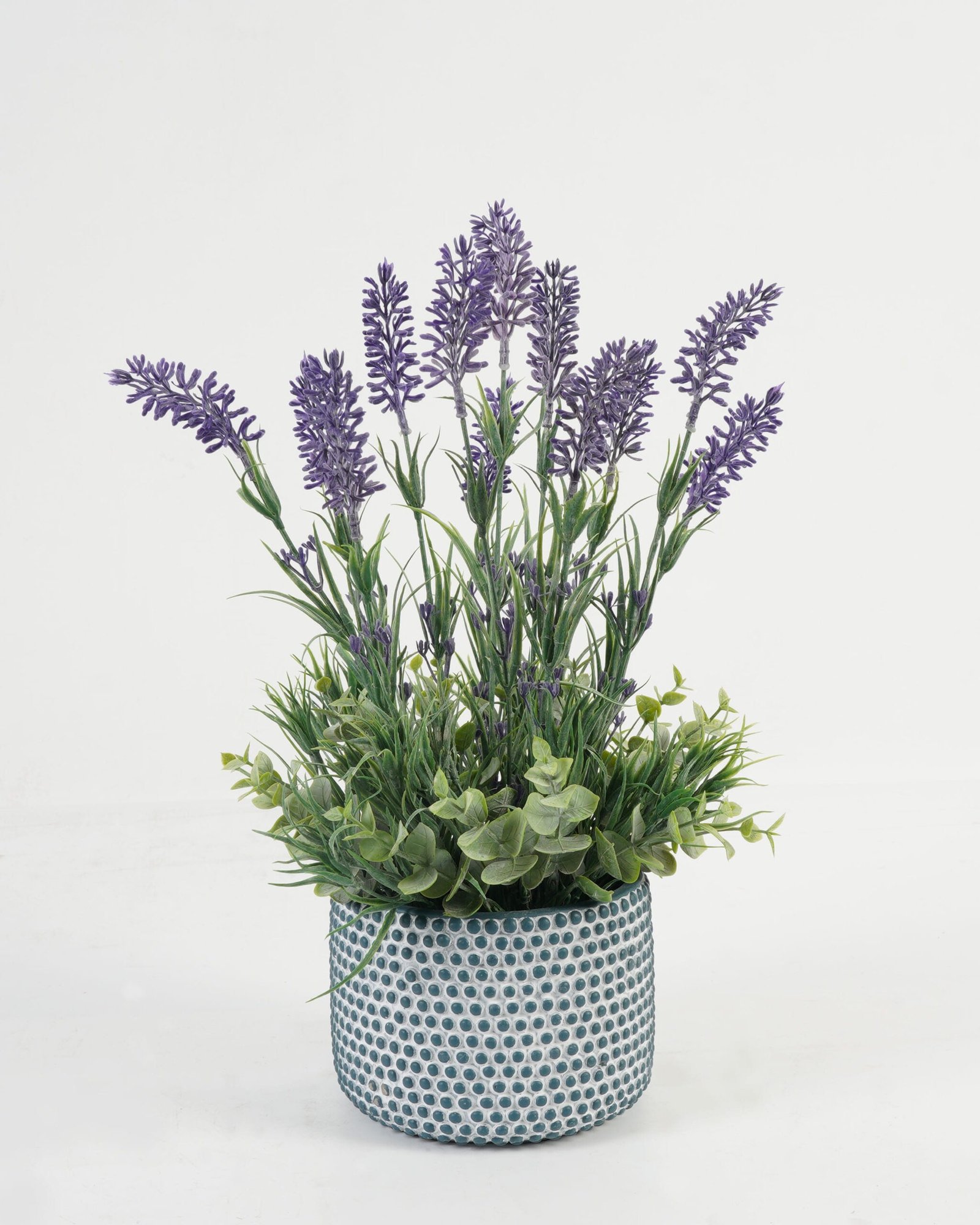 Artificial Flower 22*22*35cm Lavender in cement pot GS-03323072 Potted Flowers&Plants YeahFlower is one of Chinese leading OEM manufacturers and exporters , supplying the silk flowers, wholesale artificial trees