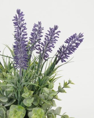 Artificial Flower 17*17*25cm Lavender in cement pot GS-03323073 Potted Flowers&Plants YeahFlower is one of Chinese leading OEM manufacturers and exporters , supplying the silk flowers, wholesale artificial trees