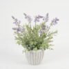 Artificial Flower 25*25*36cm Lavender in cement pot GS-03323077 Potted Flowers&Plants YeahFlower is one of Chinese leading OEM manufacturers and exporters , supplying the silk flowers, wholesale artificial trees