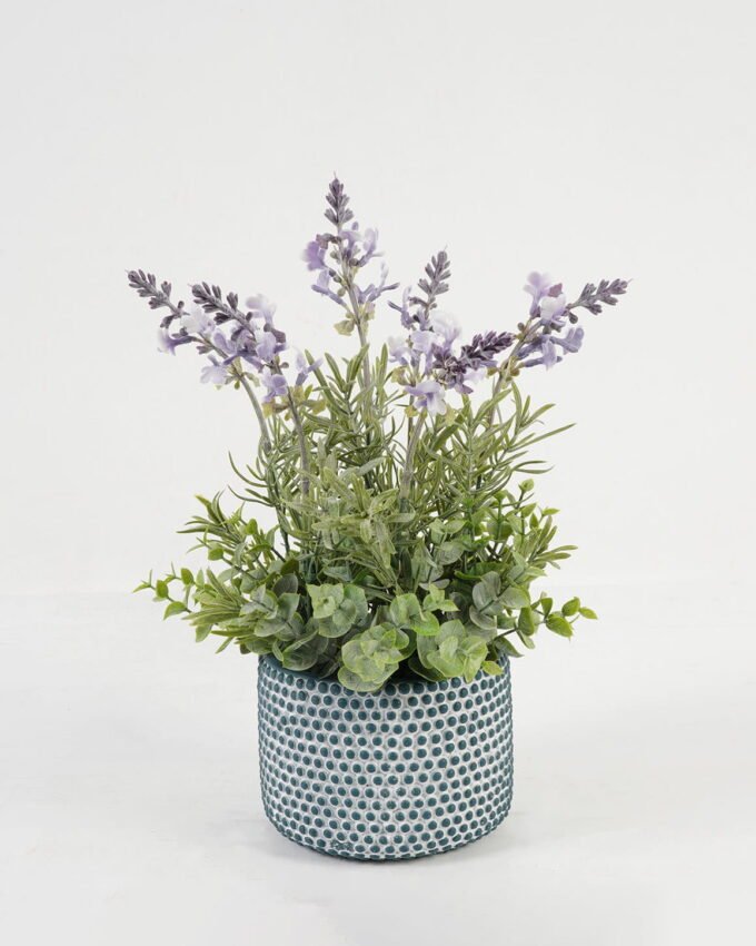 Artificial Flower 25*25*33cm Lavender in cement pot GS-03323078 Potted Flowers&Plants YeahFlower is one of Chinese leading OEM manufacturers and exporters , supplying the silk flowers, wholesale artificial trees