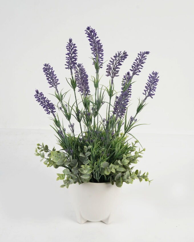 Artificial Flower 25*25*43cm Lavender in ceramic pot GS-03323063 Potted Flowers&Plants YeahFlower is one of Chinese leading OEM manufacturers and exporters , supplying the silk flowers, wholesale artificial trees