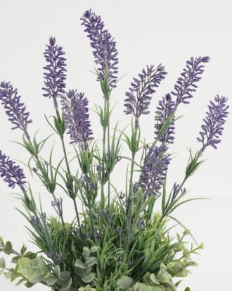 Artificial Flower 25*25*43cm Lavender in ceramic pot GS-03323063 Potted Flowers&Plants YeahFlower is one of Chinese leading OEM manufacturers and exporters , supplying the silk flowers, wholesale artificial trees