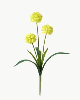 Artificial Flower 26*47CM Mun ball*3 GS-26219002-G2 Single Flowers YeahFlower is one of Chinese leading OEM manufacturers and exporters , supplying the silk flowers, wholesale artificial trees