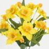 Artificial Flower 21*31CM Narcissus bush*5 GS-16820007-Y1 Single Flowers YeahFlower is one of Chinese leading OEM manufacturers and exporters , supplying the silk flowers, wholesale artificial trees