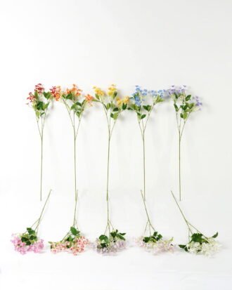 Artificial Flower 15*10*73cm Plumbago *3 single stem GVC-23-2984CONTI Single Flowers YeahFlower is one of Chinese leading OEM manufacturers and exporters , supplying the silk flowers, wholesale artificial trees