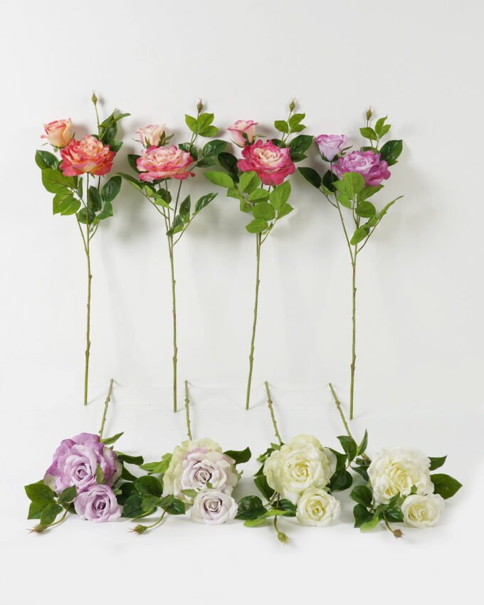 Artificial Flower 23*23*80cm Rose *2 single stem GS-39123015CONTI Single Flowers YeahFlower is one of Chinese leading OEM manufacturers and exporters , supplying the silk flowers, wholesale artificial trees